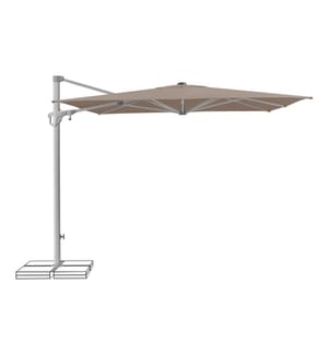 Suncomfort by Glatz - Parasol Familyflex taupe clair, 250 x 250 mm
