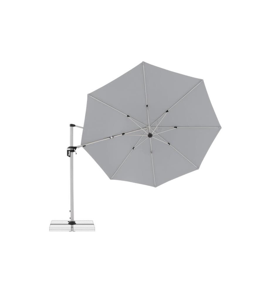 Doppler - Sonnenschirm Active 370 - Hellgrau