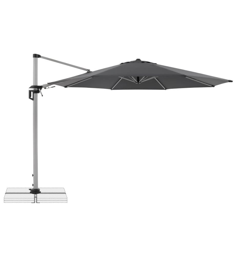 Doppler - Sonnenschirm Active 370 - Anthrazit