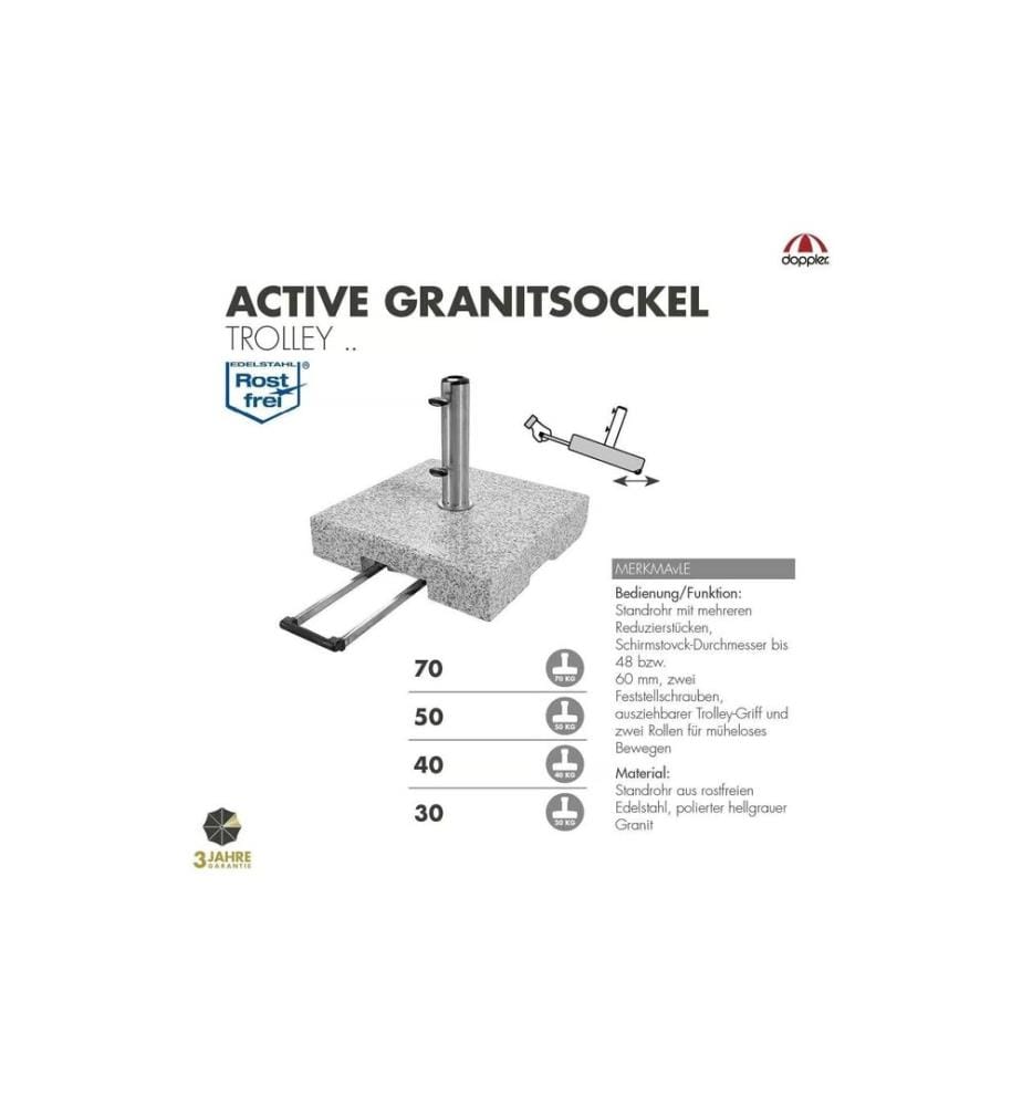 Doppler - Beschwerer Active Trolley ca. 70 kg
