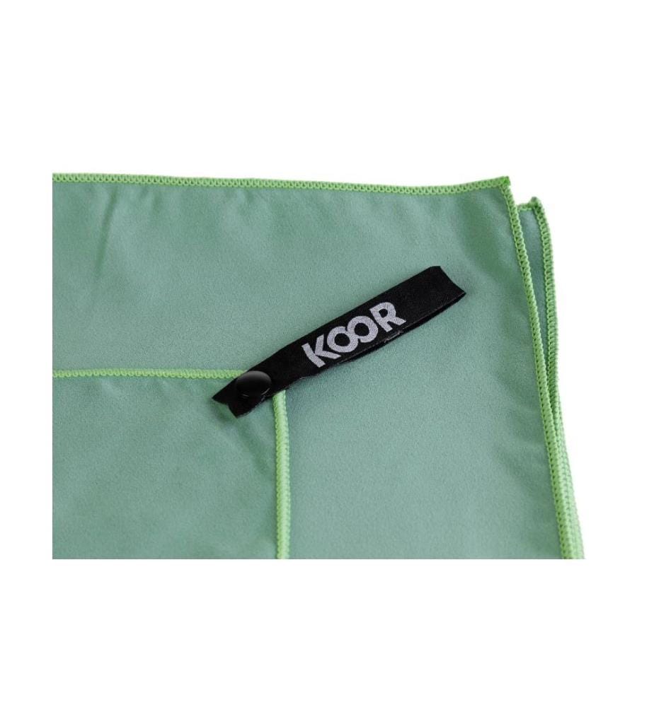 KOOR - Serviette de bain Silva Verde XL 110 x 180 cm