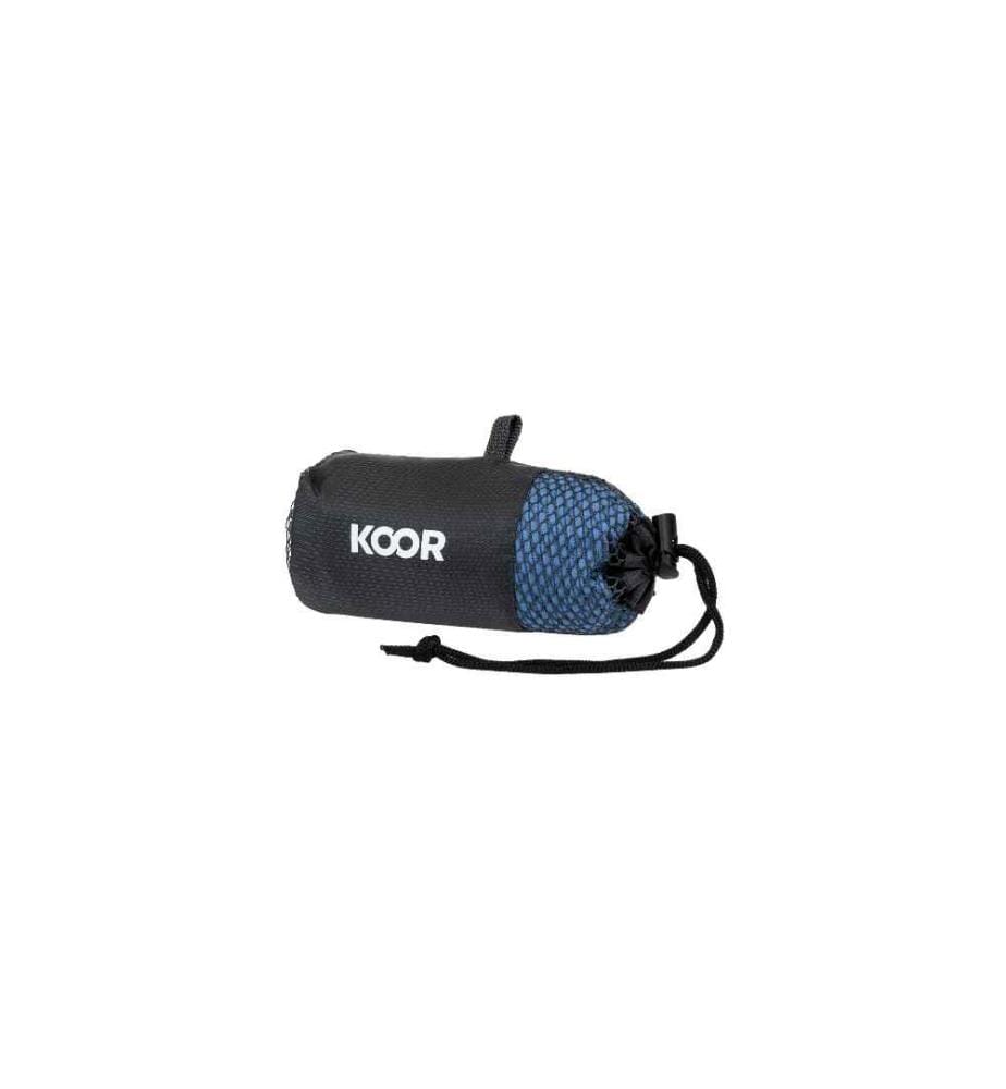KOOR - Serviette de bain Silva Onda Blu M 55 x 90 cm