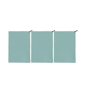 KOOR - Serviette de bain Silva Verde paquet de 3 M 65 x 90 cm
