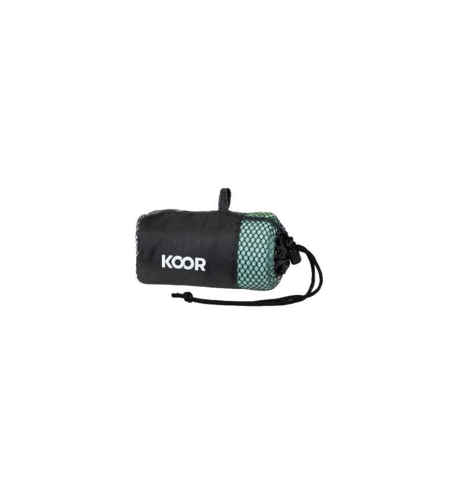 KOOR - Serviette de bain Silva Verde paquet de 3 M 65 x 90 cm