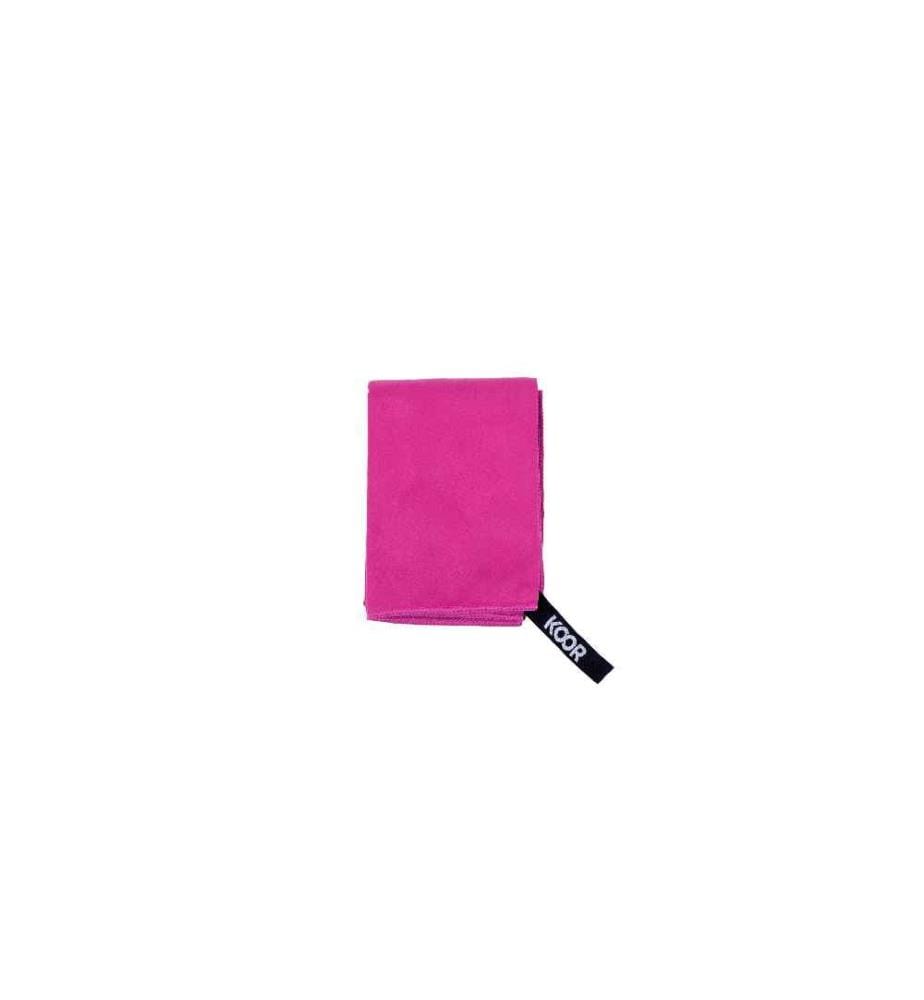 KOOR - Badetuch Silva Magenta 3er-Pack M 65 x 90 cm