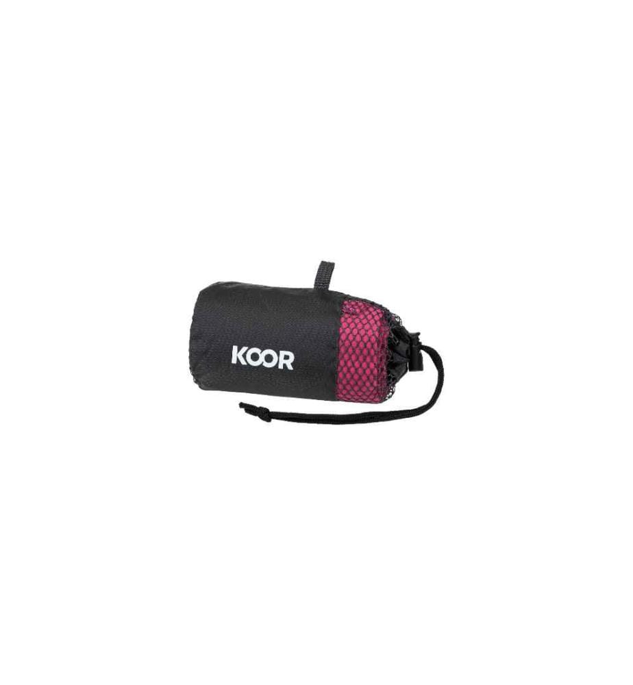 KOOR - Badetuch Silva Magenta 3er-Pack M 65 x 90 cm