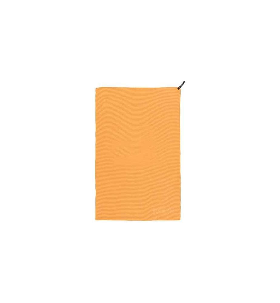 KOOR - Badetuch Silva Onda Arancia 3er-Pack L 80 x 130 cm
