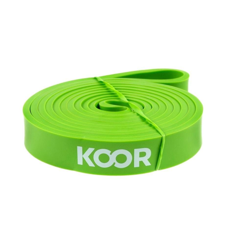 KOOR - Bande élastique de musculation moyen, vert