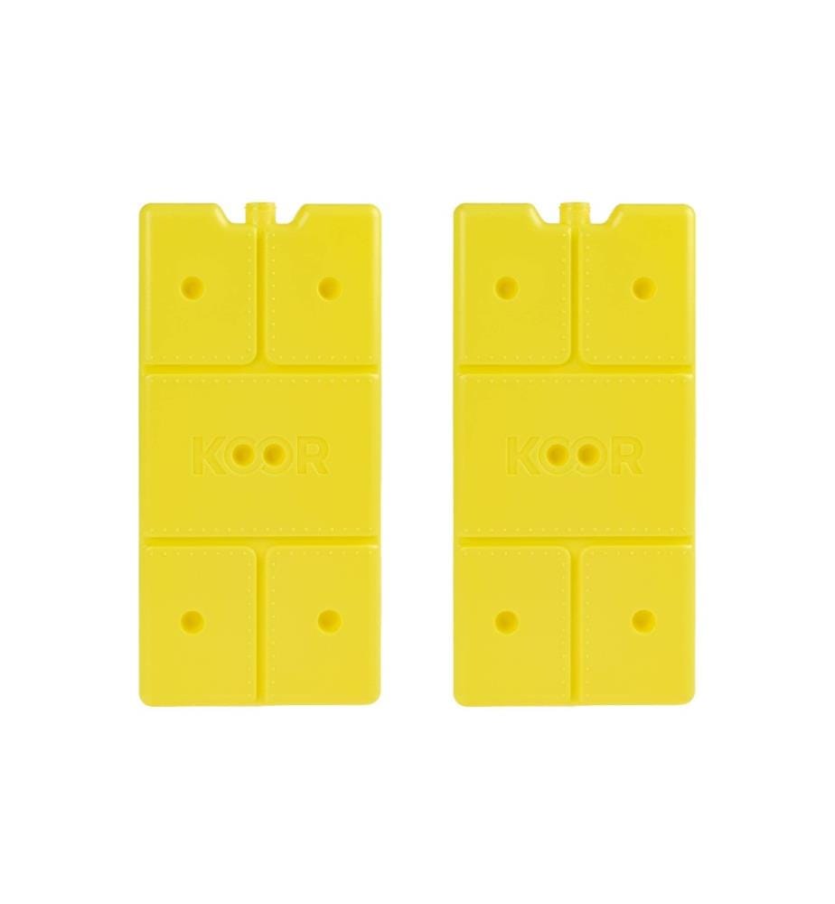 KOOR - Élément de refroidissement Arctico L, Pack double Giallo