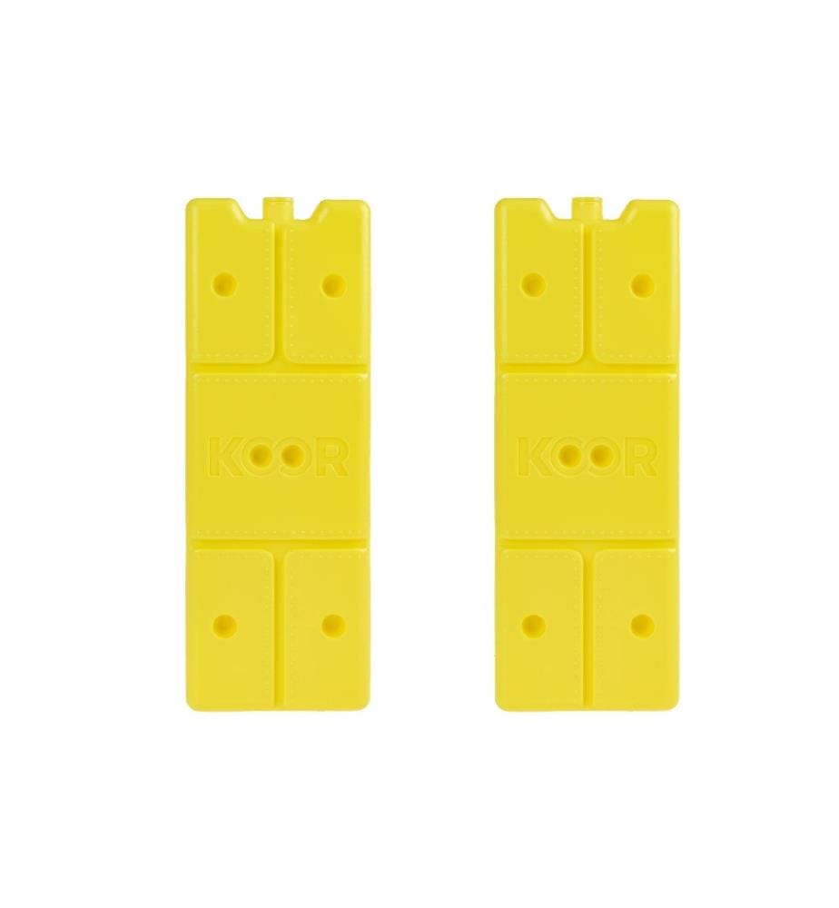 KOOR - Élément de refroidissement Arctico M, Pack double Giallo