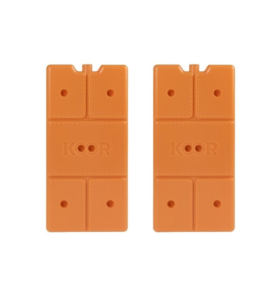 KOOR - Élément de refroidissement Arctico L, Double pack Arancia