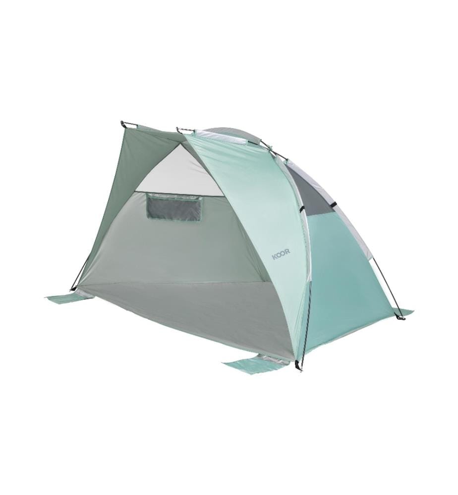 KOOR - Tente de plage XL, vert granite