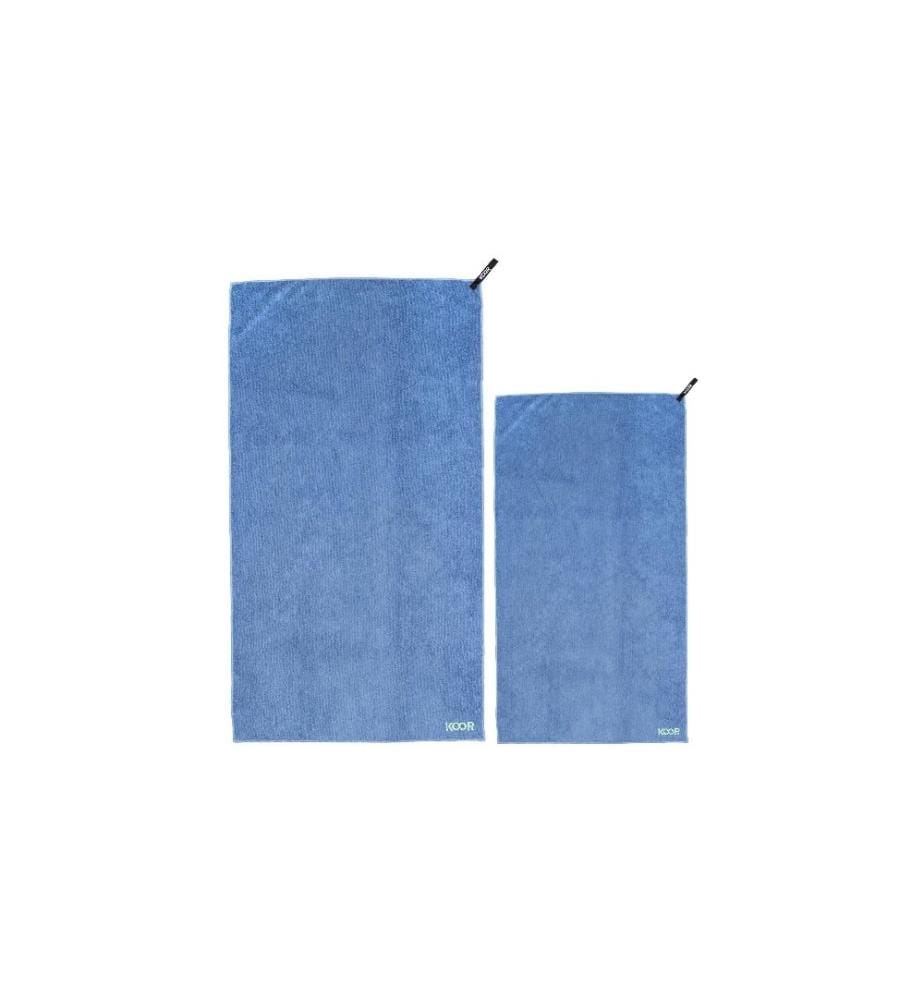 KOOR - Serviette de bain Soft Blu XL, 100 x 180 cm