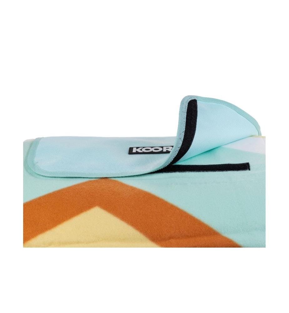 KOOR - Picknickdecke Monte mint/beige 200 x 250 cm