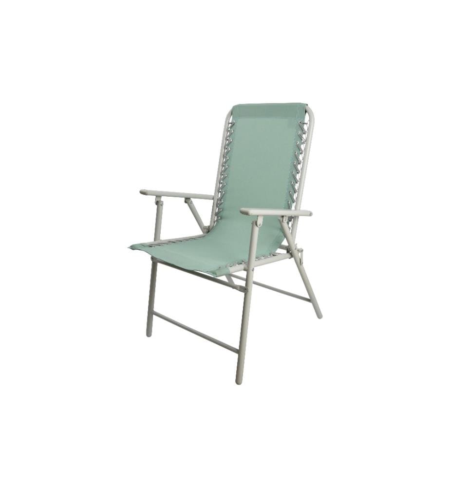 KOOR - Chaise de camping Confort Vert granite