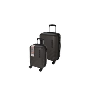KOOR - Valise Explorer Lot de 2, noir