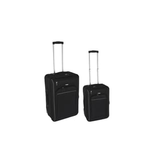 KOOR - Set de valises Lot de 2, noir