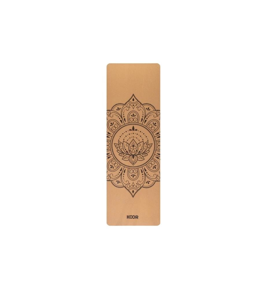 KOOR - Yogamatte Kork, 183 x 61 x 0.4 cm