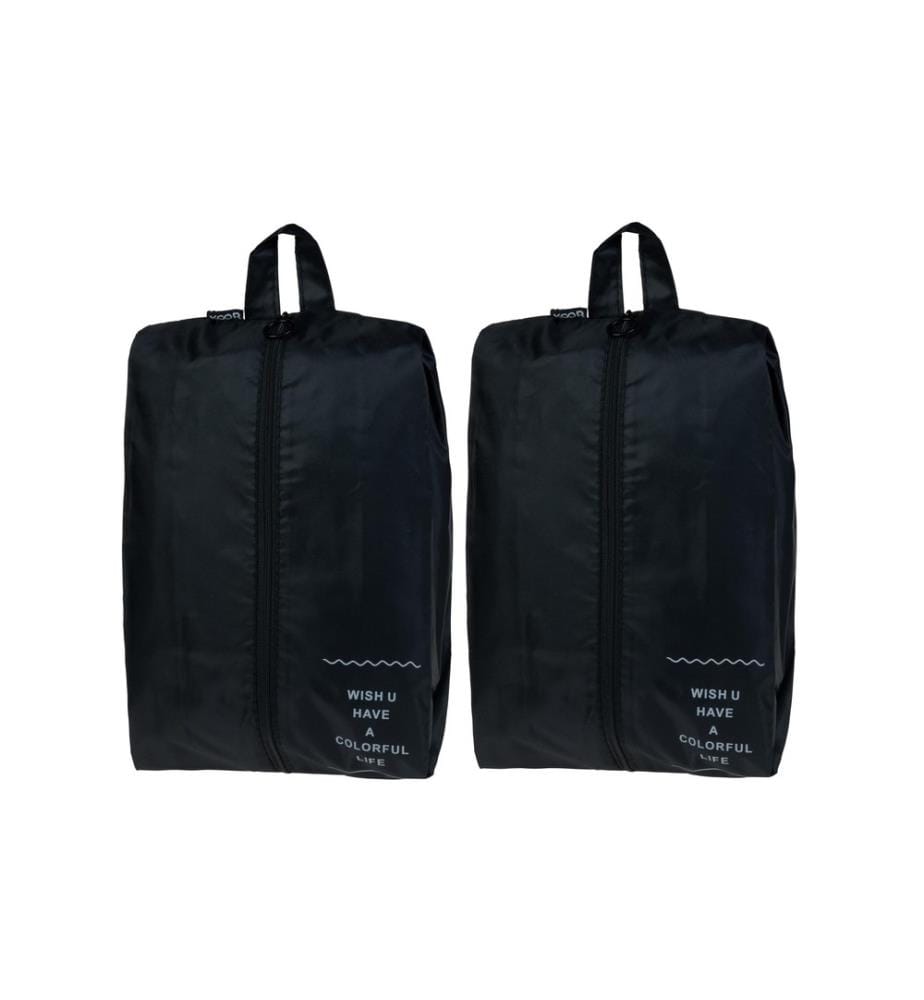 KOOR - Schuhbeutel Reesa, 2er-Pack, Schwarz