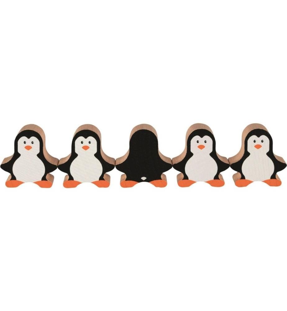GOKI - Jouet empilable Empilage des figurines pingouins
