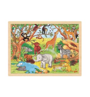 GOKI - Puzzle Encart Puzzle Afrique