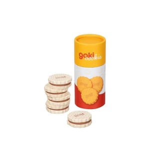 GOKI - Doppelkeks in Pappverpackung Ø 4.5, H: 10.3 cm