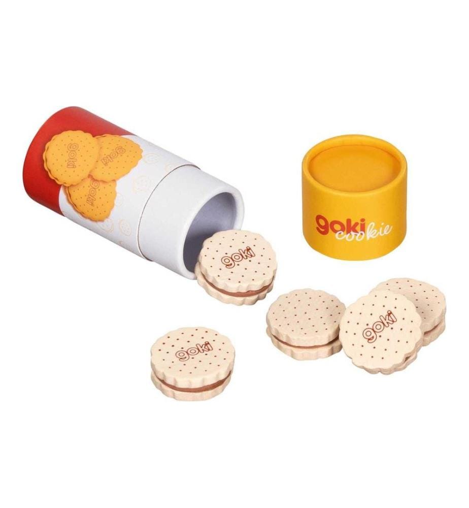 GOKI - Doppelkeks in Pappverpackung Ø 4.5, H: 10.3 cm