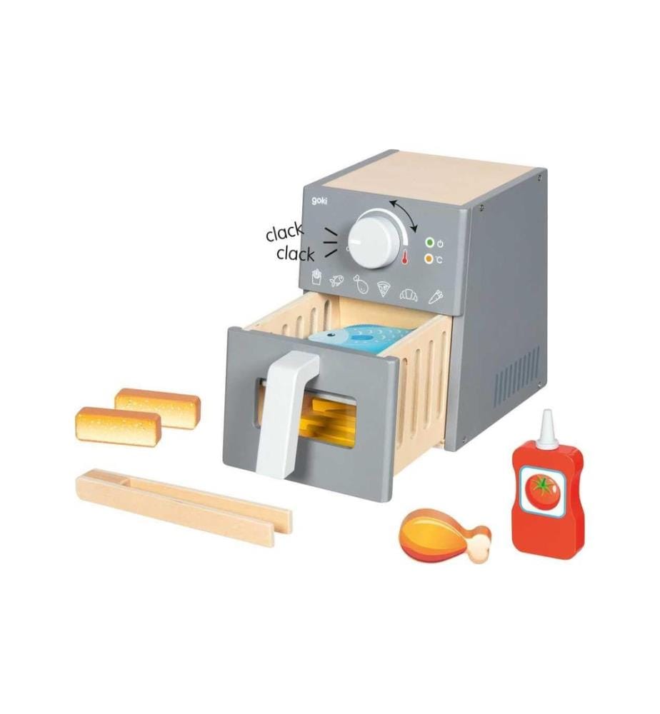 GOKI - Airfryer mit Zubehör 15 x 21.2 x 19 cm