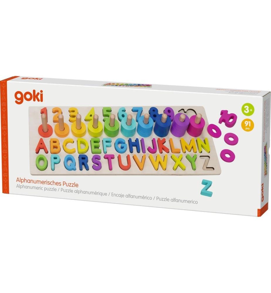 GOKI - Puzzle alphanumérique