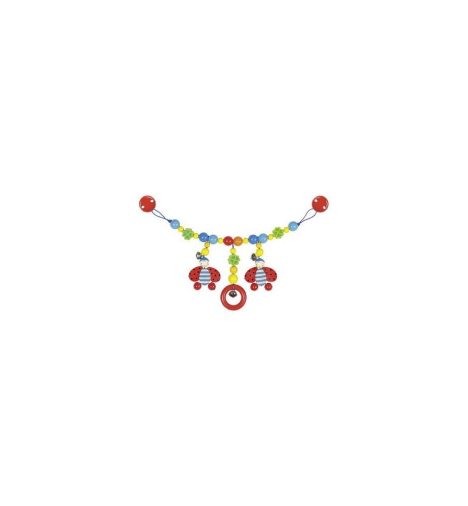 GOKI - Chaîne de poussettes Coccinelle