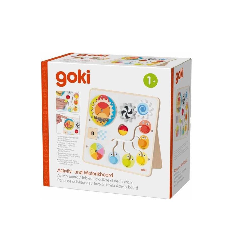 GOKI - Planche d'activité et de motricité 22.5 x 12 x 22 cm
