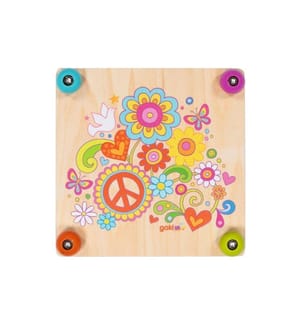 GOKI - Blumenpresse Flower Power 17.5 x 17.5 x 4.5 cm