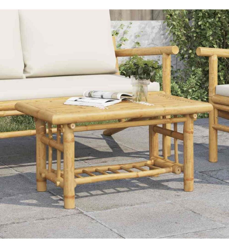 Table basse 70x45x36 cm bambou
