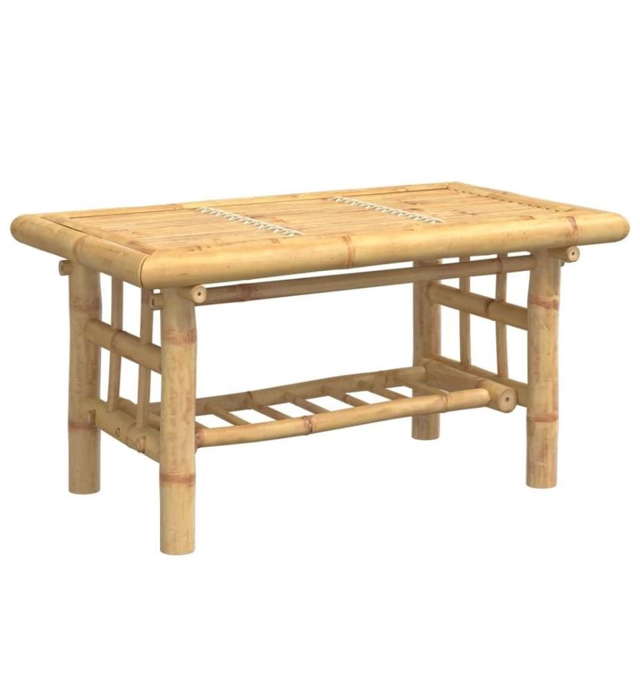 Table basse 70x45x36 cm bambou