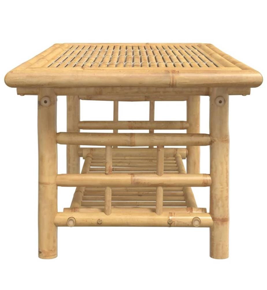 Table basse 110x55x45 cm bambou