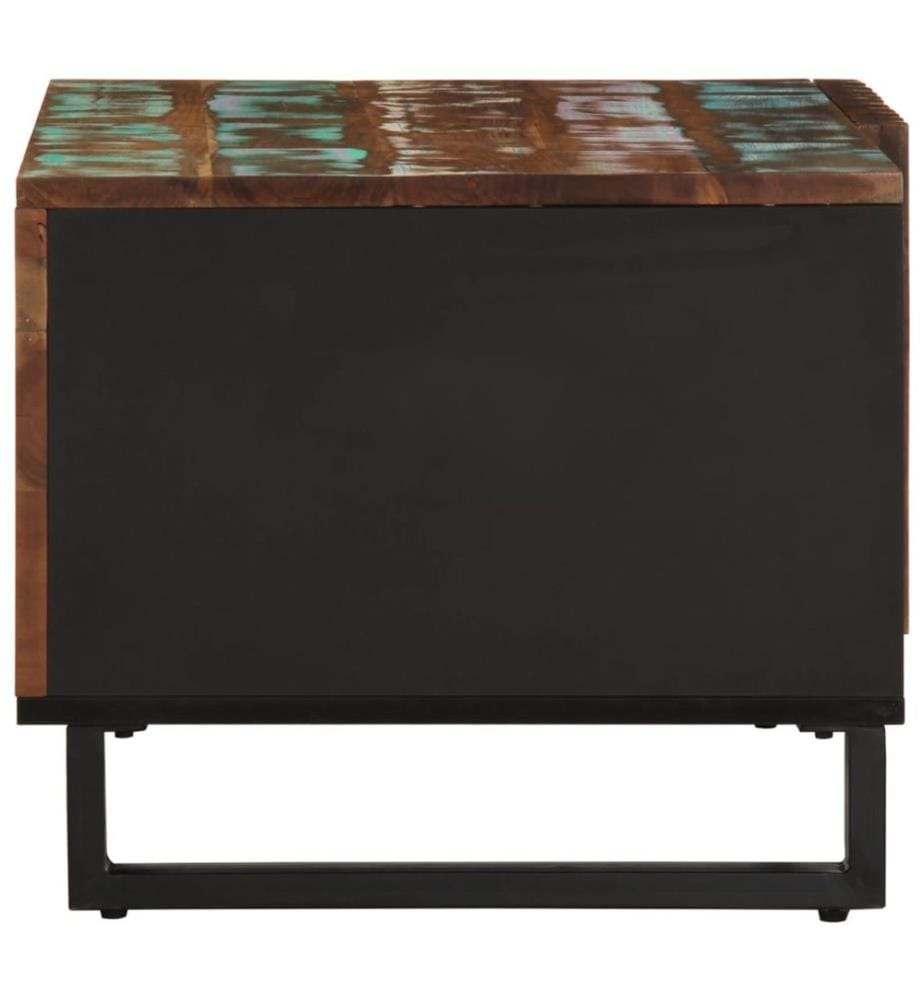 Table basse 80x51x40 cm bois massif d'acacia