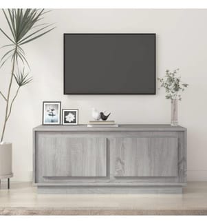 Couchtisch Grau Sonoma 102x50x44 cm Holzwerkstoff