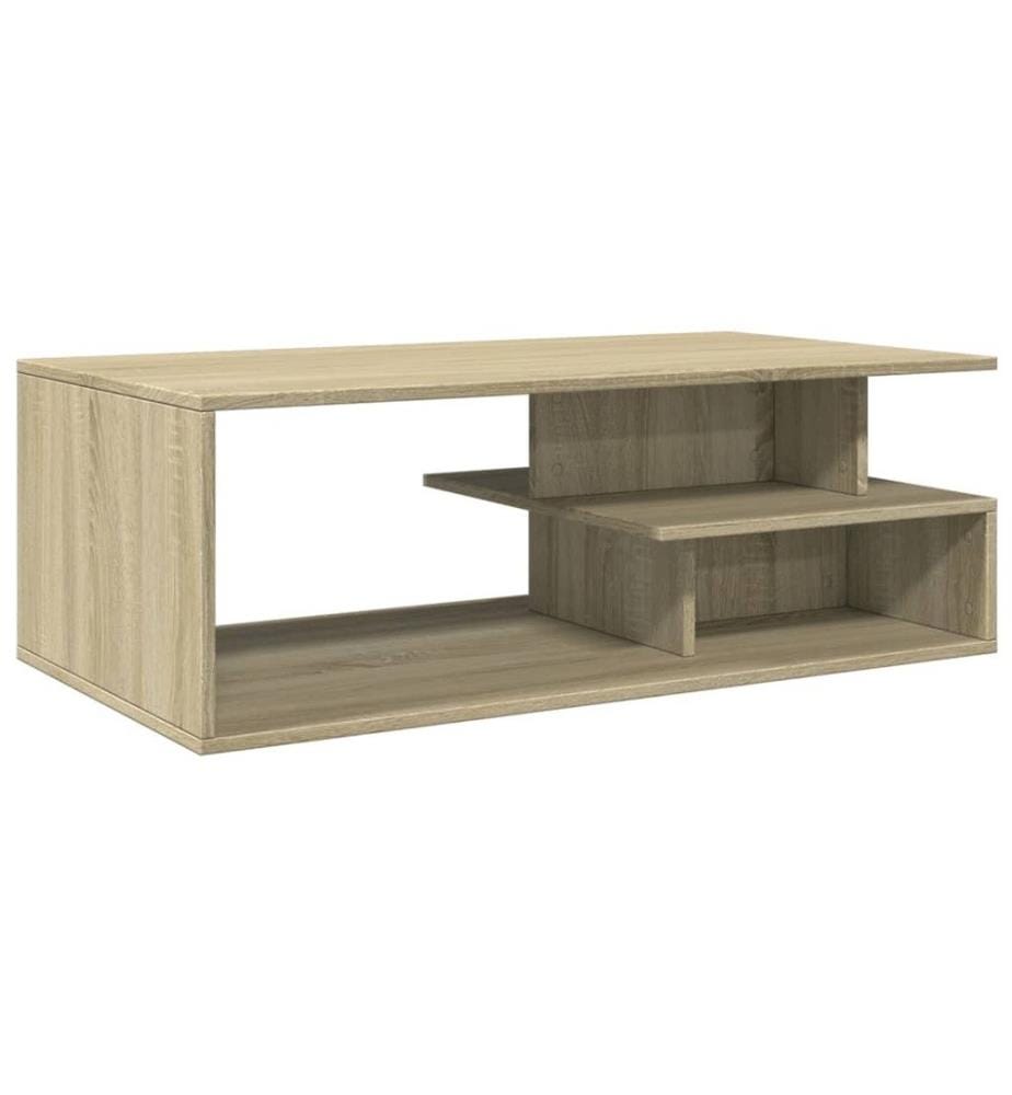 Couchtisch Sonoma-Eiche 102x55x35 cm Holzwerkstoff