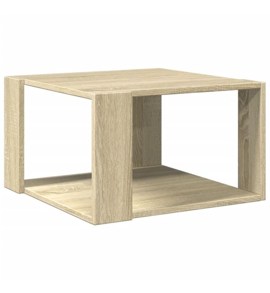 Couchtisch Sonoma-Eiche 51,5x51,5x30 cm Holzwerkstoff