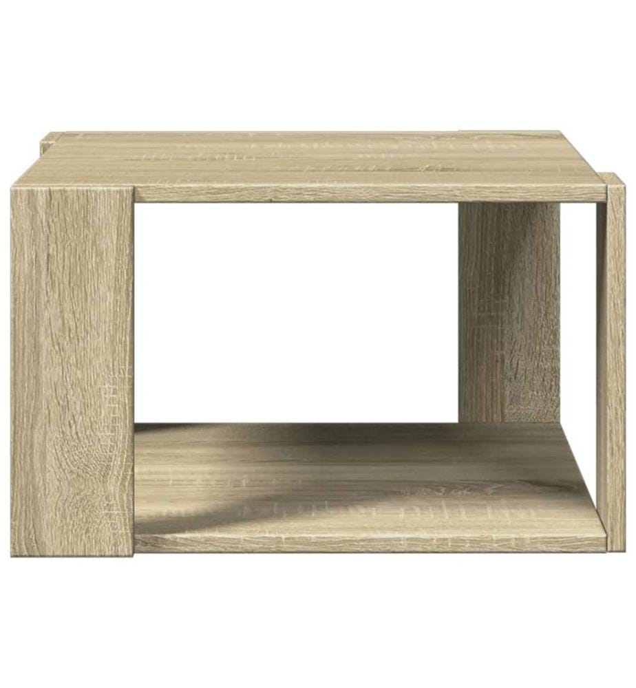 Couchtisch Sonoma-Eiche 51,5x51,5x30 cm Holzwerkstoff