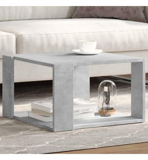 Couchtisch Betongrau 51,5x51,5x30 cm Holzwerkstoff