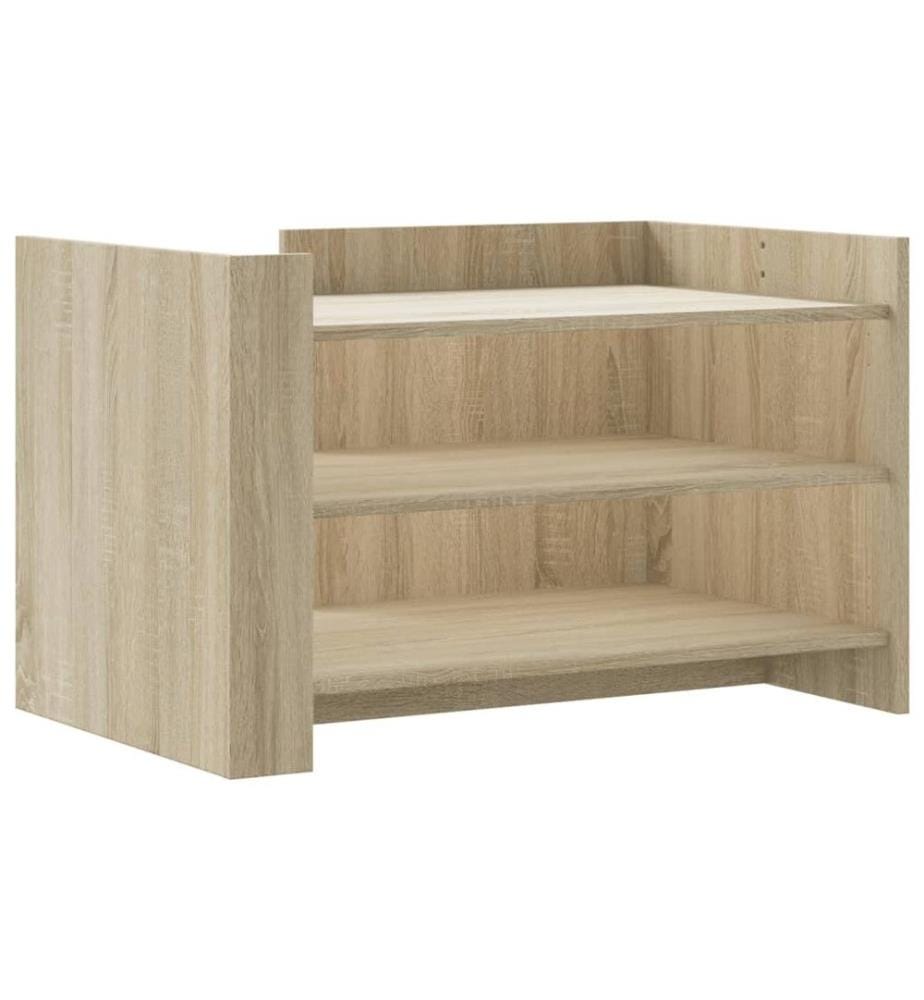 Couchtisch Sonoma-Eiche 80x50x50 cm Holzwerkstoff