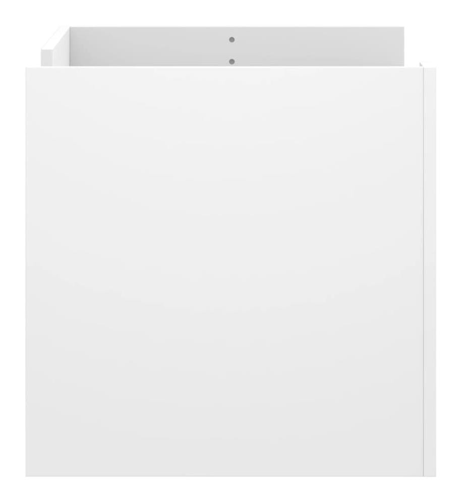 Couchtisch Weiss 80x50x50 cm Holzwerkstoff