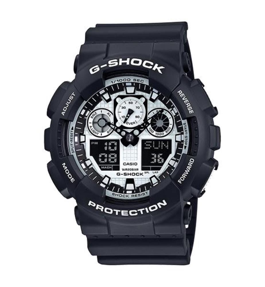 Montre Analog-Digital - Noir et Blanc
