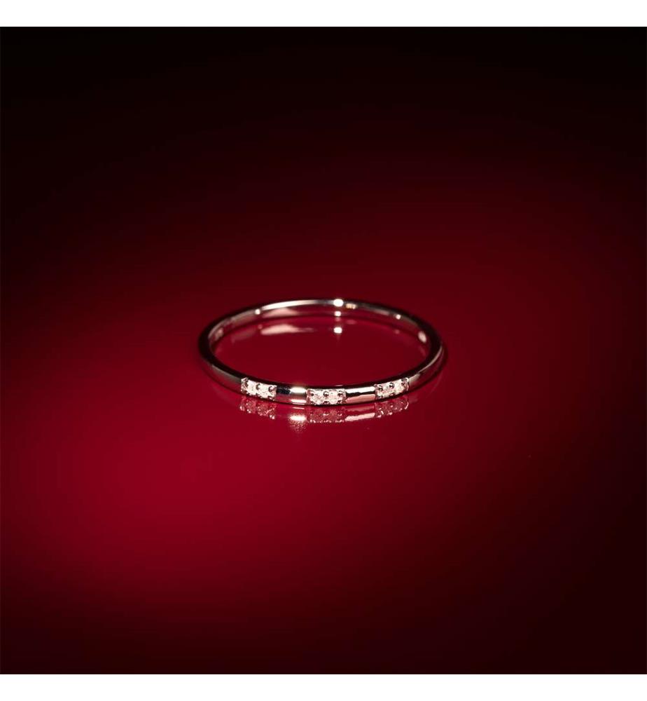 Bague Pour Toujours - Or Blanc 375/1000