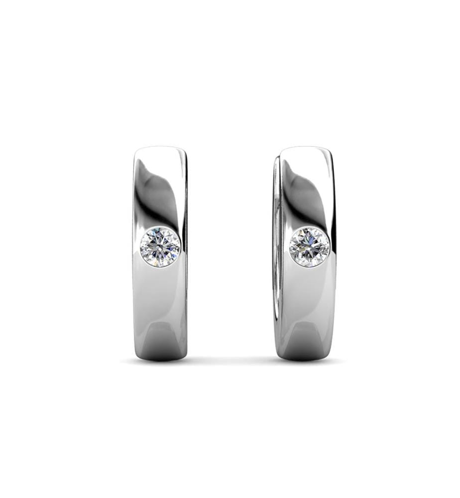 Boucles d'Oreille Rings - Argenté