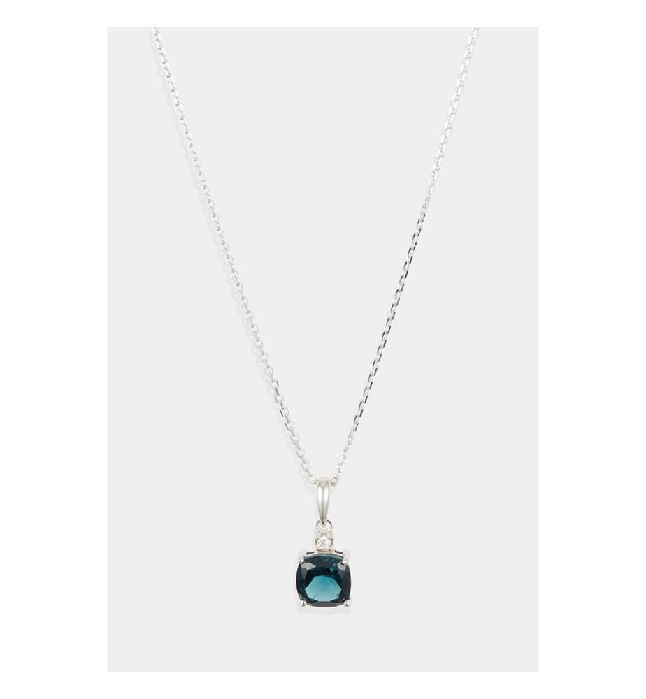 Pendentif Tonga - Or Blanc 375/1000