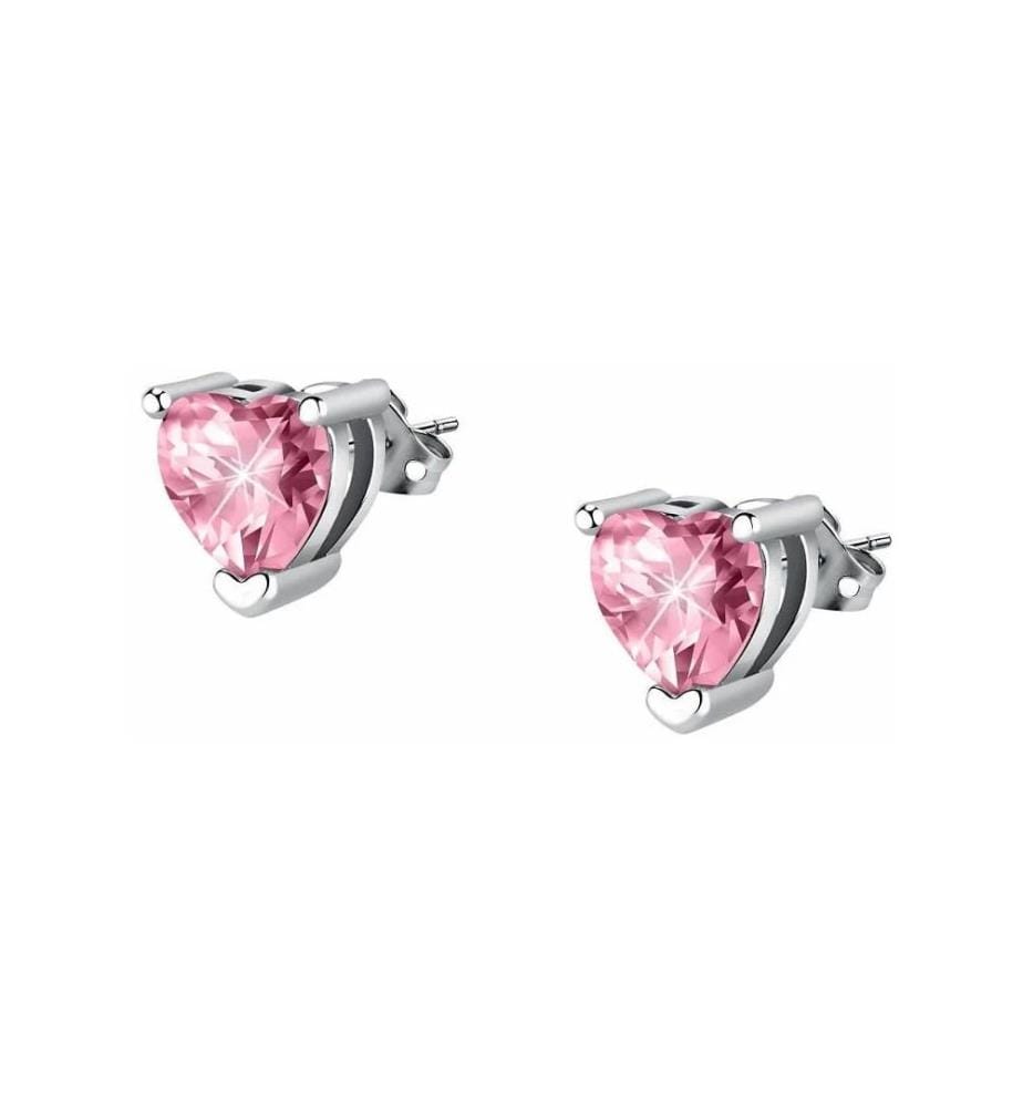 Earrings - Grey & Pink