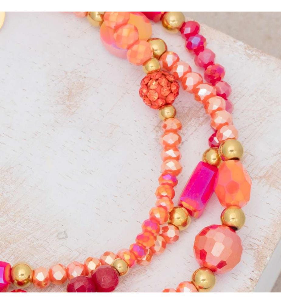Ofelie Armband - Rot