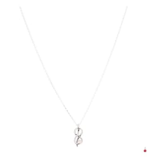 Collier Noeud de l'infini – Argent massif